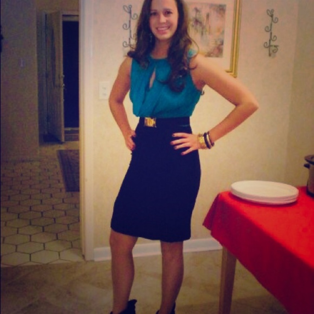 BCBGmaxazria two toned dress